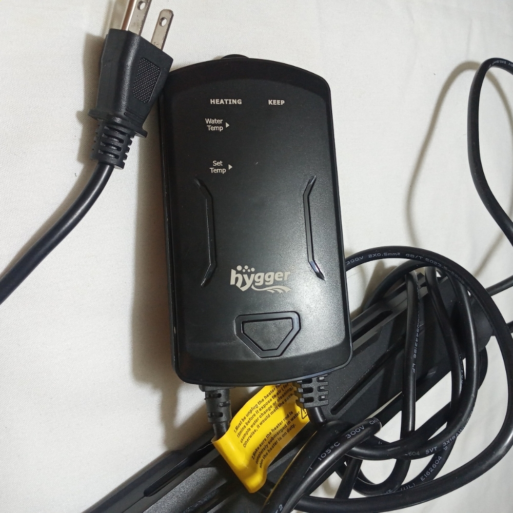A New (NWOT) Hygger HG-007 Newly Quartz Submersible Aquarium Heater (Works Well)